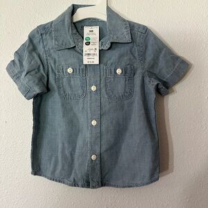 Stylish Blue Kids Shirt